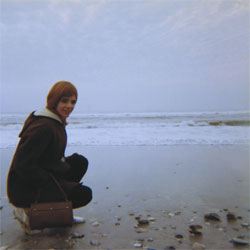 A E Ruffing on the Beach