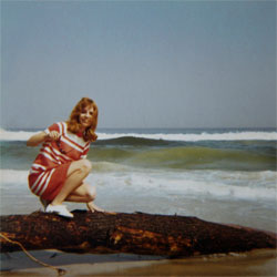A E Ruffing on the Beach