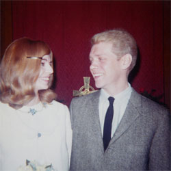 A E Ruffing and George Ruffing Wedding