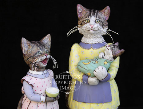 Gallery of Already Adopted Original Folk Art Dolls