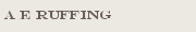 A E Ruffing