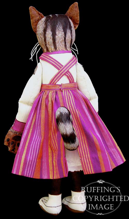 Daphne, Original One-of-a-kind Tabby Cat Art Doll by Max Bailey